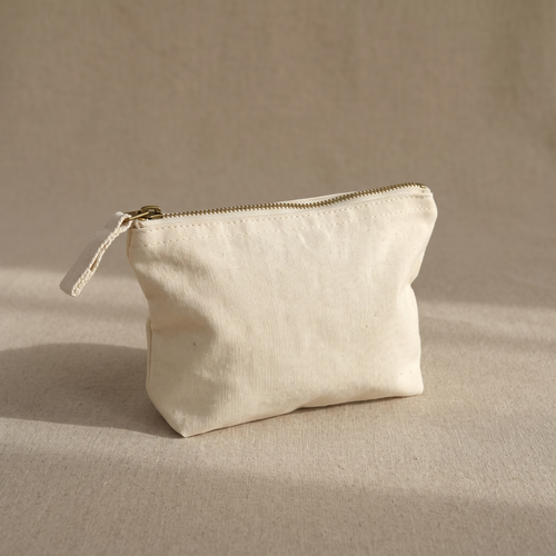 Cotton Beauty Pouch